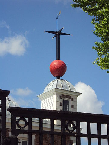 Time ball at Royal Greenwich Observatory