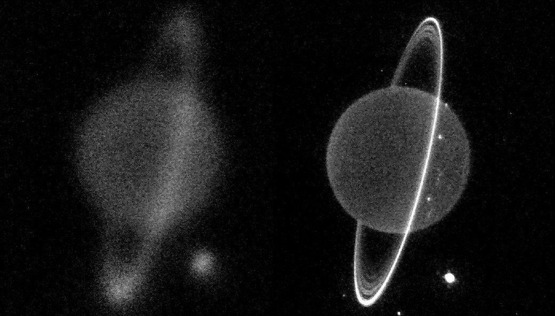 Adaptive Optics looking at Uranus